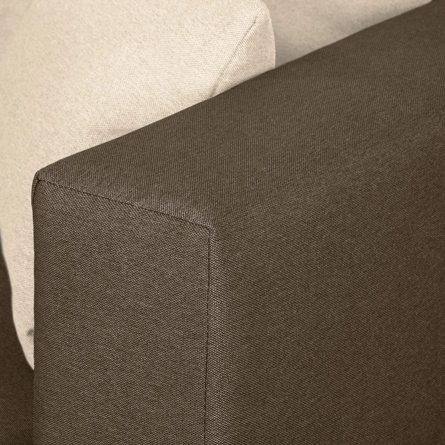 Fredriks Canapé convertible Bela Cruz - Couleur expresso / Beige chaud 9 Fredriks Canapé convertible Bela Cruz - Couleur expresso / Beige chaud – Image 9