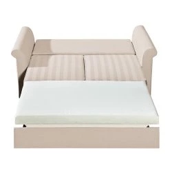 Maison Belfort Canapé convertible Bernadett - Largeur : 188 cm 12 Maison Belfort Canapé convertible Bernadett - Largeur : 188 cm -Canapés Soldes Magasin schlafsofa bernadett webstoff beige 336214