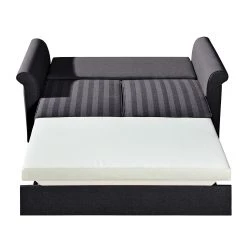 Maison Belfort Canapé convertible Bernadett - Largeur : 188 cm -Canapés Soldes Magasin schlafsofa bernadett webstoff dunkelgrau 336232