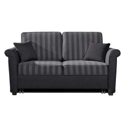 Maison Belfort Canapé convertible Bernadett - Largeur : 188 cm -Canapés Soldes Magasin schlafsofa bernadett webstoff dunkelgrau 336233