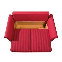 Maison Belfort Canapé convertible Bernadett - Largeur : 168 cm -Canapés Soldes Magasin schlafsofa bernadett webstoff rot 336204