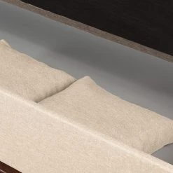 Modoform Canapé convertible Bueno Vista - Beige clair -Canapés Soldes Magasin schlafsofa bueno vista strukturstoff hellbeige 4618508