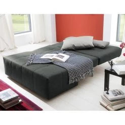 Loftscape BZ Chiny - Anthracite / Gris -Canapés Soldes Magasin schlafsofa chiny webstoff anthrazit grau 1721074