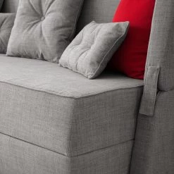 Mørteens Canapé convertible Divri - Gris clair -Canapés Soldes Magasin schlafsofa divri webstoff hellgrau 4993604