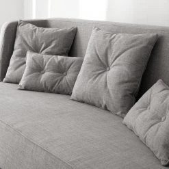 Mørteens Canapé convertible Divri - Gris clair -Canapés Soldes Magasin schlafsofa divri webstoff hellgrau 4993612