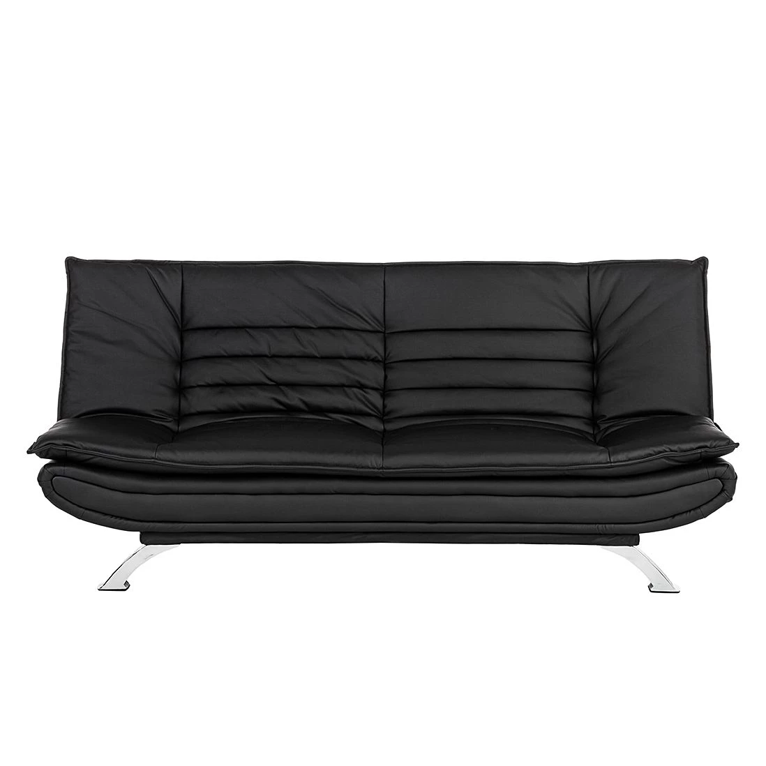 Fredriks Canapé convertible Faith - Cuir synthétique noir 5 Fredriks Canapé convertible Faith - Cuir synthétique noir – Image 5