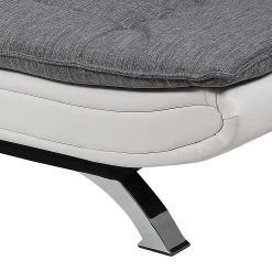 Fredriks Canapé convertible Fanny - Tissu gris clair / Cuir synthétique blanc 6 Fredriks Canapé convertible Fanny - Tissu gris clair / Cuir synthétique blanc -Canapés Soldes Magasin schlafsofa fanny webstoff hellgrau kunstleder weiss 354073