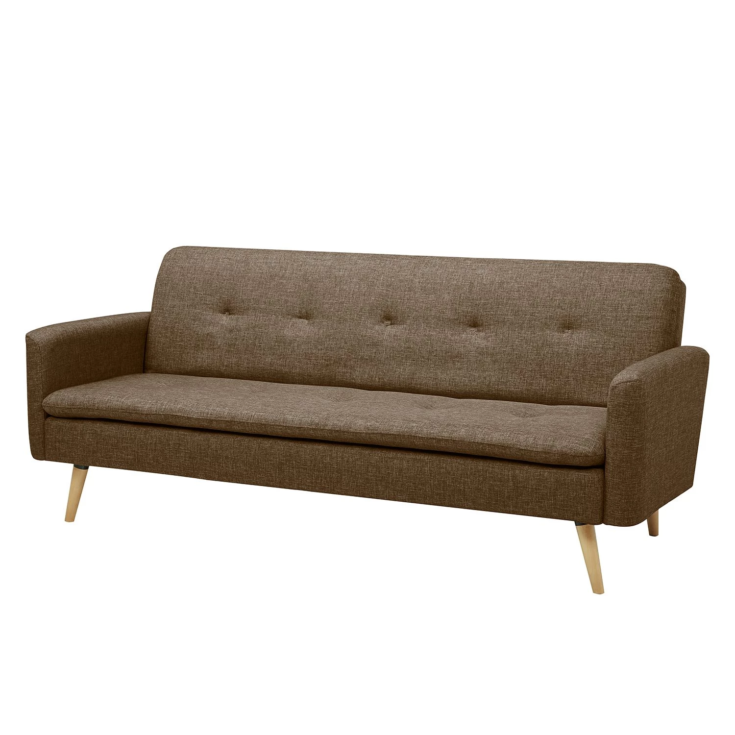 Mørteens Canapé convertible Daru III - Tissé à plat - Nougat 1 Mørteens Canapé convertible Daru III - Tissé à plat - Nougat