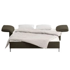 Chillout by Franz Fertig Canapé convertible Florenz - Marron - Largeur : 156 cm -Canapés Soldes Magasin schlafsofa florenz webstoff braun 156 cm 1385198