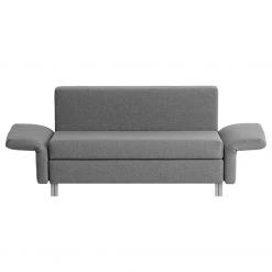 Chillout by Franz Fertig Canapé convertible Florenz - Gris - Largeur : 156 cm -Canapés Soldes Magasin schlafsofa florenz webstoff grau 156 cm 1384962