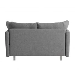 Chillout by Franz Fertig Canapé convertible Florenz - Gris - Largeur : 156 cm -Canapés Soldes Magasin schlafsofa florenz webstoff grau 156 cm 1384966