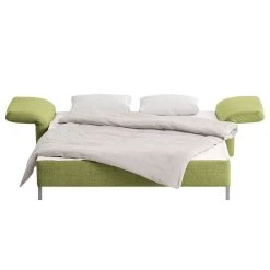 Chillout by Franz Fertig Canapé convertible Florenz - Vert - Largeur : 156 cm -Canapés Soldes Magasin schlafsofa florenz webstoff gruen 156 cm 1384826