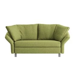 Chillout by Franz Fertig Canapé convertible Florenz - Vert - Largeur : 156 cm