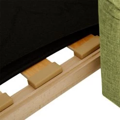 Chillout by Franz Fertig Canapé convertible Florenz - Vert - Largeur : 156 cm -Canapés Soldes Magasin schlafsofa florenz webstoff gruen 156 cm 1384850