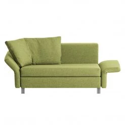 Chillout by Franz Fertig Canapé convertible Florenz - Vert - Largeur : 156 cm -Canapés Soldes Magasin schlafsofa florenz webstoff gruen 156 cm 1384854