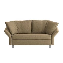 Chillout by Franz Fertig Canapé convertible Florenz - Marron clair - Largeur : 156 cm
