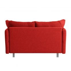 Chillout by Franz Fertig Canapé convertible Florenz - Rouge - Largeur : 156 cm -Canapés Soldes Magasin schlafsofa florenz webstoff rot 156 cm 1384906