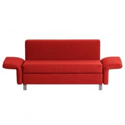 Chillout by Franz Fertig Canapé convertible Florenz - Rouge - Largeur : 156 cm -Canapés Soldes Magasin schlafsofa florenz webstoff rot 156 cm 1384946