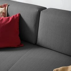 Loftscape Canapé convertible Gardner II - Tissu - Anthracite -Canapés Soldes Magasin schlafsofa gardner webstoff anthrazit 5211164