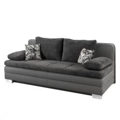 Home Design Canapé convertible Gibb - Gris / Anthracite
