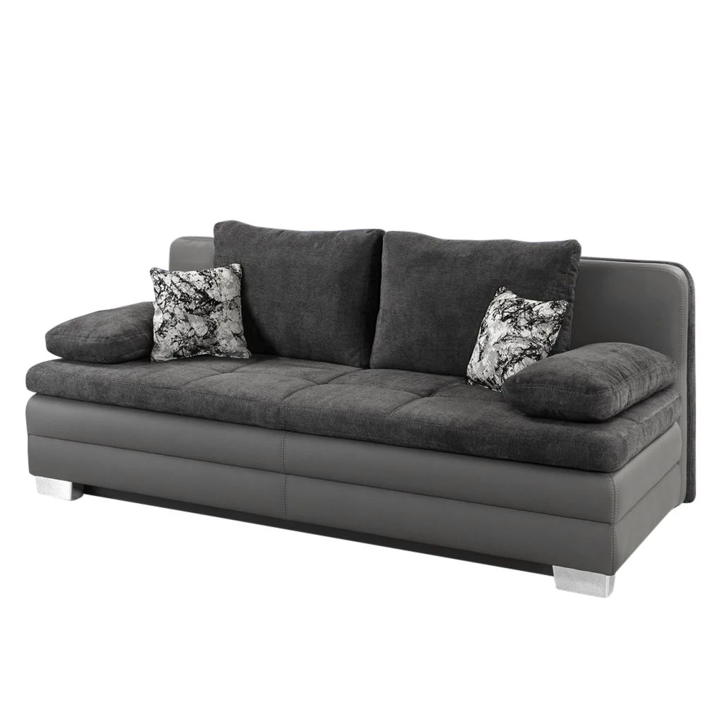 Home Design Canapé convertible Gibb - Gris / Anthracite 1 Home Design Canapé convertible Gibb - Gris / Anthracite