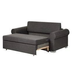 Mooved Canapé convertible Latina X - Gris / Bleu - Largeur : 165 cm -Canapés Soldes Magasin schlafsofa latina country webstoff grau karomuster 394901