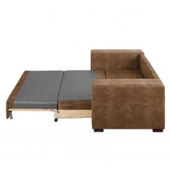 Mooved Canapé convertible Latina III - Latte macchiatto - Largeur : 176 cm -Canapés Soldes Magasin schlafsofa latina iii antiklederoptik latte macchiato 176 cm 4359784