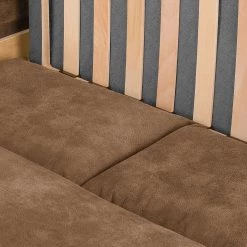 Mooved Canapé convertible Latina III - Latte macchiatto - Largeur : 176 cm -Canapés Soldes Magasin schlafsofa latina iii antiklederoptik latte macchiato 176 cm 4359800