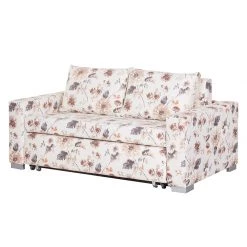 Mooved Canapé convertible Latina VIII - Beige / Marron - Largeur : 150 cm