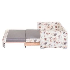 Mooved Canapé convertible Latina VIII - Beige / Marron - Largeur : 150 cm -Canapés Soldes Magasin schlafsofa latina iii webstoff beige braun 165 cm 2875642
