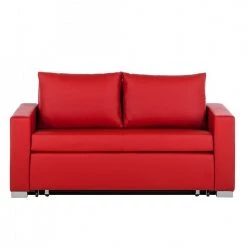 Mooved Canapé convertible Latina XIV - Rouge - Largeur : 173 cm -Canapés Soldes Magasin schlafsofa latina kunstleder rot 293241