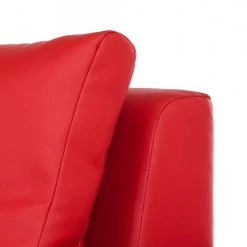 Mooved Canapé convertible Latina XIV - Rouge - Largeur : 173 cm -Canapés Soldes Magasin schlafsofa latina kunstleder rot 293244