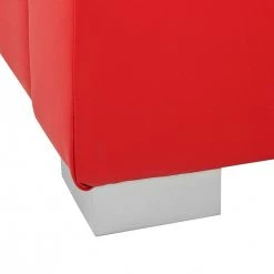 Mooved Canapé convertible Latina XIV - Rouge - Largeur : 173 cm -Canapés Soldes Magasin schlafsofa latina kunstleder rot 293245