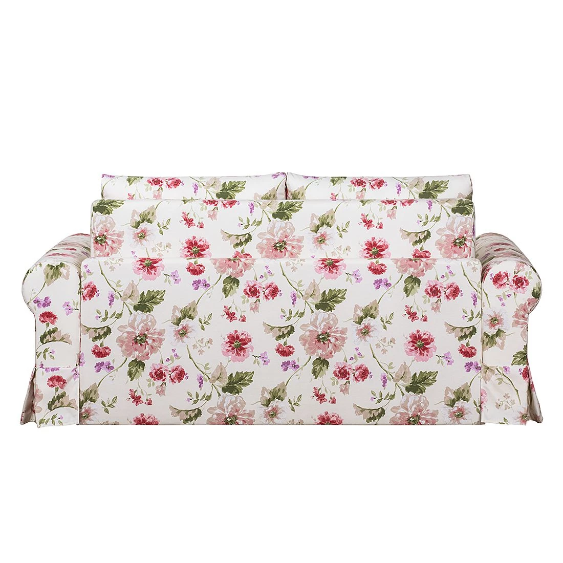 Mooved Canapé convertible Latina VI - Crème / Rouge - Largeur : 165 cm 4 Mooved Canapé convertible Latina VI - Crème / Rouge - Largeur : 165 cm – Image 4