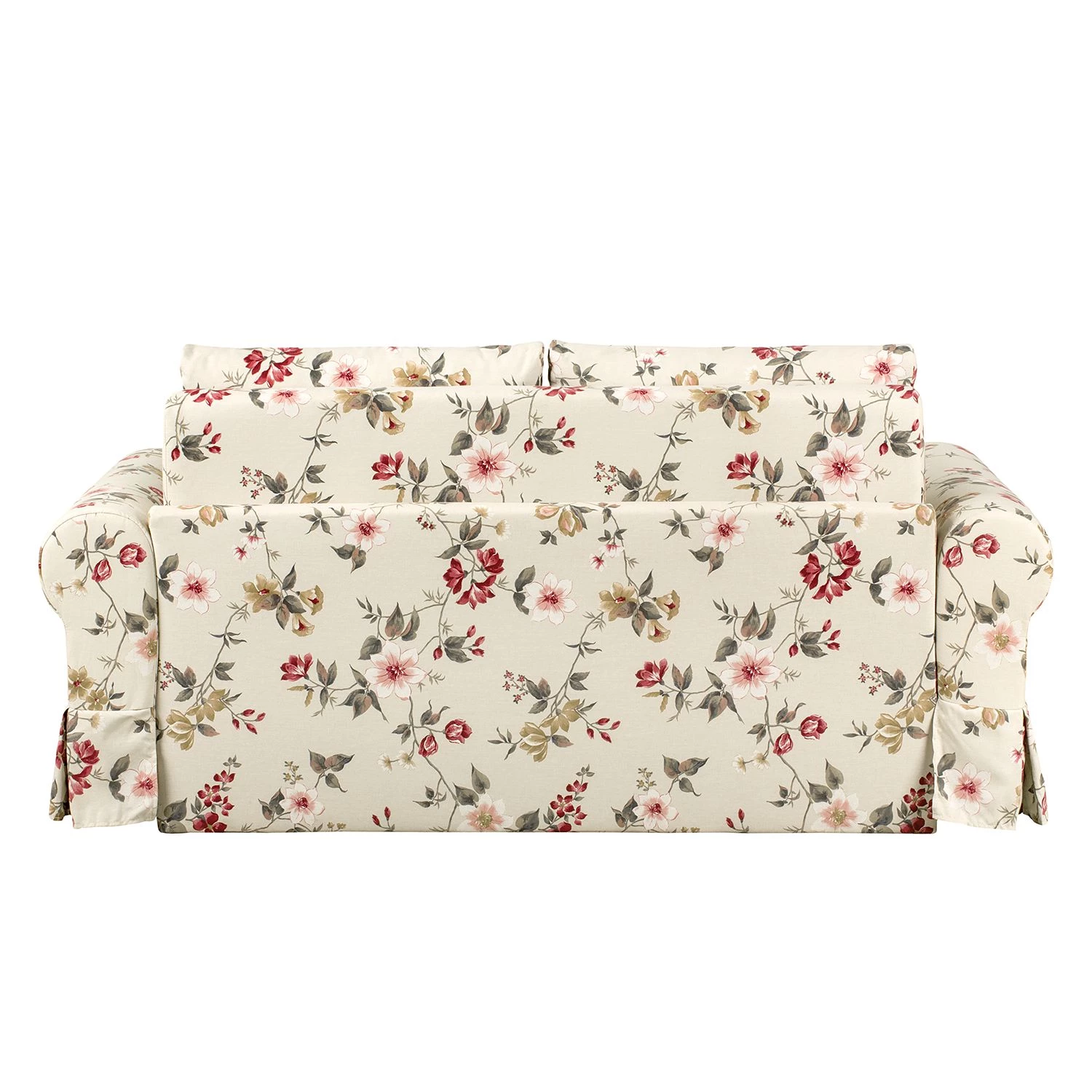 Mooved Canapé convertible Latina VI - Crème / Rouge - Largeur : 165 cm 5 Mooved Canapé convertible Latina VI - Crème / Rouge - Largeur : 165 cm – Image 5