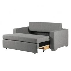 Mooved Canapé convertible Latina - Tissu Doran : Gris - Largeur : 150 cm -Canapés Soldes Magasin schlafsofa latina webstoff grau 150 cm 4047956