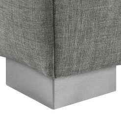 Mooved Canapé convertible Latina - Tissu Doran : Gris - Largeur : 150 cm -Canapés Soldes Magasin schlafsofa latina webstoff grau 150 cm 4047968