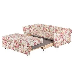 Mooved Canapé convertible Latina XII - Largeur : 185 cm -Canapés Soldes Magasin schlafsofa latina webstoff mehrfarbig 185 cm abgerundete armlehnen 2874010