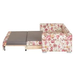 Mooved Canapé convertible Latina XII - Largeur : 185 cm -Canapés Soldes Magasin schlafsofa latina webstoff mehrfarbig 185 cm abgerundete armlehnen 2874022