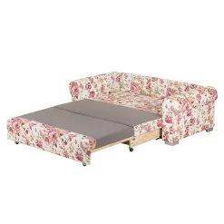 Mooved Canapé convertible Latina XII - Largeur : 185 cm -Canapés Soldes Magasin schlafsofa latina webstoff mehrfarbig 185 cm abgerundete armlehnen 2874070