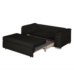 Mooved Canapé convertible Latina IV Tissu - Noir - Largeur : 190 cm -Canapés Soldes Magasin schlafsofa latina webstoff schwarz 165 cm 3648861