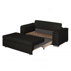 Mooved Canapé convertible Latina IV Tissu - Noir - Largeur : 190 cm -Canapés Soldes Magasin schlafsofa latina webstoff schwarz 165 cm 3648865