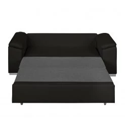 Mooved Canapé convertible Latina IV Tissu - Noir - Largeur : 190 cm -Canapés Soldes Magasin schlafsofa latina webstoff schwarz 165 cm 3648873