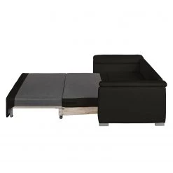 Mooved Canapé convertible Latina IV Tissu - Noir - Largeur : 190 cm -Canapés Soldes Magasin schlafsofa latina webstoff schwarz 165 cm 3648877