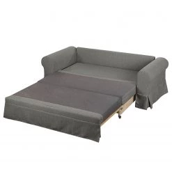 Mooved Canapé convertible Latina XIII Tissu - Gris - Largeur : 165 cm -Canapés Soldes Magasin schlafsofa latina xiii webstoff grau 165 cm 4910452