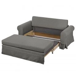 Mooved Canapé convertible Latina XIII Tissu - Gris - Largeur : 165 cm -Canapés Soldes Magasin schlafsofa latina xiii webstoff grau 165 cm 4910468
