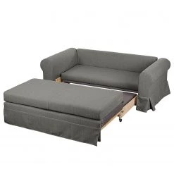 Mooved Canapé convertible Latina XIII Tissu - Gris - Largeur : 165 cm -Canapés Soldes Magasin schlafsofa latina xiii webstoff grau 165 cm 4910472