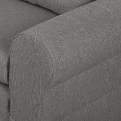 Mooved Canapé convertible Latina XIII Tissu - Gris - Largeur : 165 cm -Canapés Soldes Magasin schlafsofa latina xiii webstoff grau 165 cm 4910492