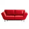 Chillout by Franz Fertig Canapé convertible Leo - Rouge
