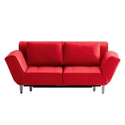 Chillout by Franz Fertig Canapé convertible Leo - Rouge